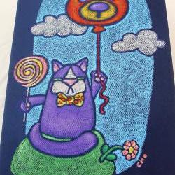 children's canvas art - mr wooger